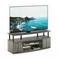 thumbnail image 7 of Furinno JAYA Large Entertainment Center Hold up to 55-IN TV, French Oak Grey/Black, 7 of 7
