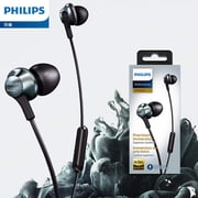 Philips Performance PRO6105 Wired Earphones W Mic, Black