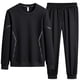 thumbnail image 4 of Chándal de talla grande 8XL 7XL 6XL para hombre, recién llegado, conjunto de pantalón deportivo informal liso para hombre, traje de jogging unisex 2024, 4 of 5