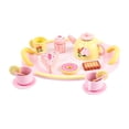 thumbnail image 4 of Juego de té infantil, juego de , pastel de juguete, postre, modelo, juguetes de princesa, tetera, tazas, bandeja para niños en edad preescolar, 4 of 9