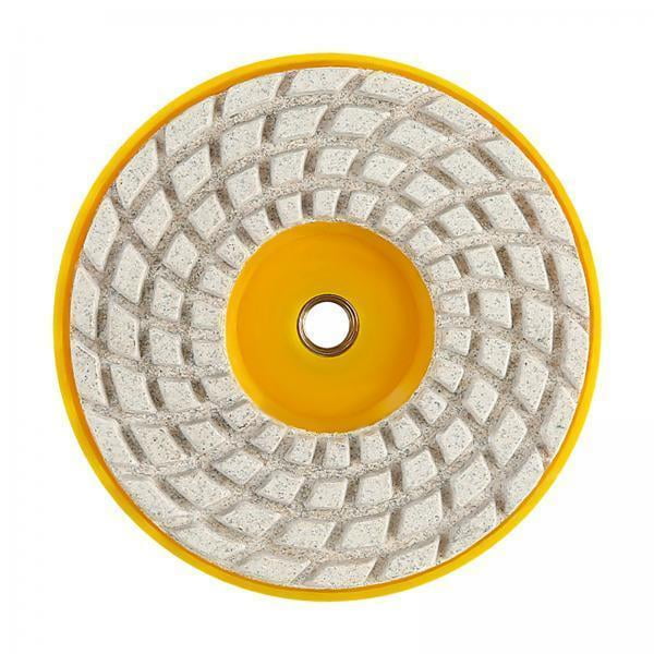 jinwen Meuleuse d'Angle 2x4inch Disque de Polissage Diamant Sec Type Boucle Roue de Polissage 2 Pcs