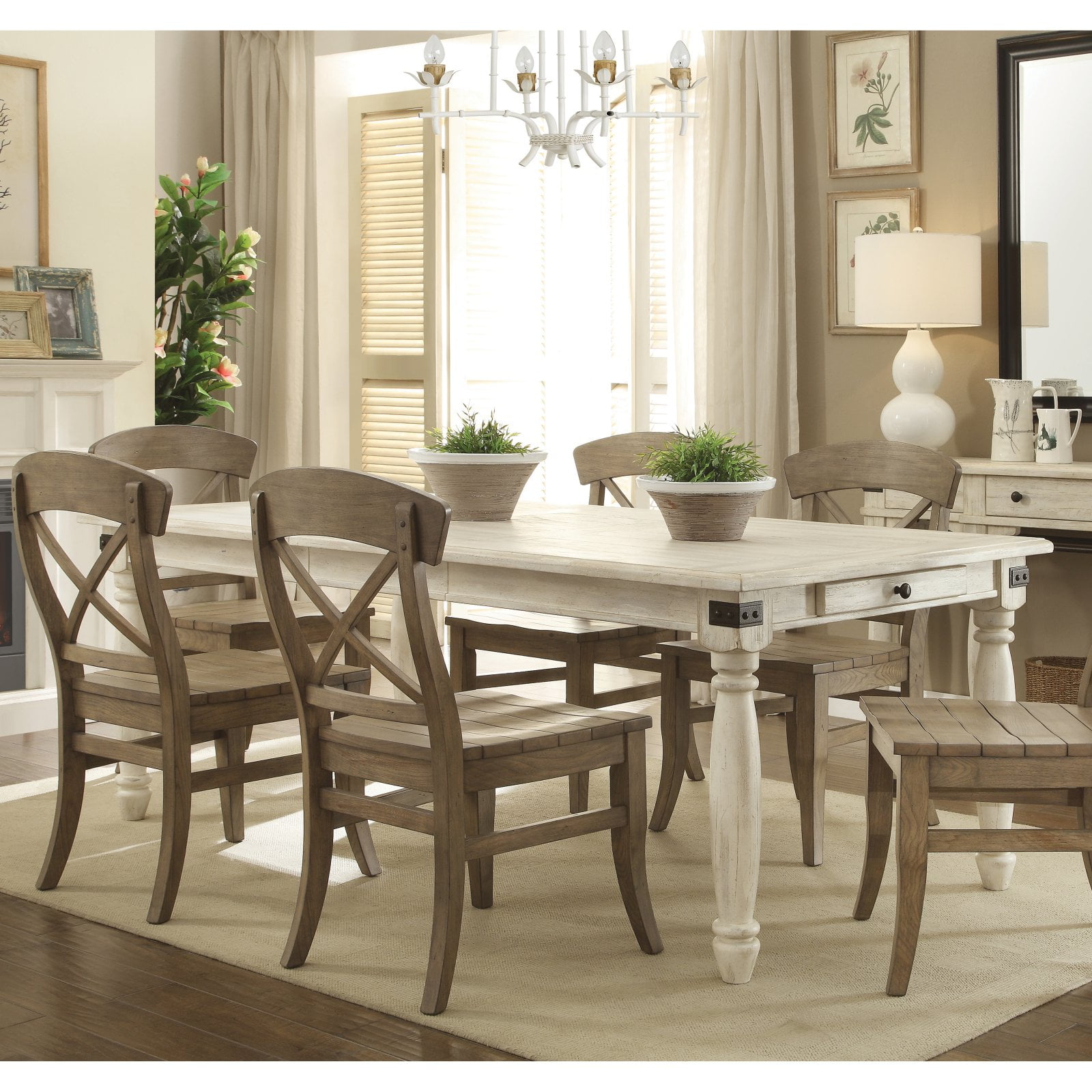 Riverside Furniture Regan Rectangle Dining Table - Walmart.com