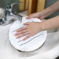 thumbnail image 3 of Dish Cloth Microfiber-8PK, 12”x12”, Super Soft and Absorbent, Multi-Purpose Microfiber Dish Rags for Kitchen-Grey/White, 3 of 7