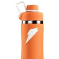 thumbnail image 2 of Gatorade Overtime Stainless Steel PGA Orange Twist Cap Metal Water Bottle, 22 fl oz, 2 of 8