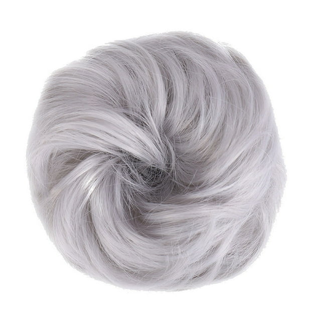 Perruque Extension Chignon Bouclé Chignon Désordonné Pièce de Cheveux Chouchou Enveloppe Extensions de Cheveux, Perruque pour Femmes