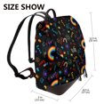 thumbnail image 2 of Ratiio Cartoon Pride Lgbt Pattern Womens Backpack Purse Leather Backpack Purse for Women Travel Fashion Backpack Designer Ladies Shoulder Bags, 2 of 4