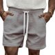 thumbnail image 3 of Ceisia Men's Waffle Knit Casual Shorts with Elastic Drawstring Waist & Side Pockets Gifts, 3 of 4