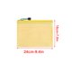 thumbnail image 5 of Jumpingount Carpeta de archivos de 10 piezas Bolsa de documentos conveniente Contenedor de sujeción duradero Organizador de archivos con cremallera para Accesorios de disfraces Amarillo 18 cm * 24 cm Jumpingount AP009156-15B, 5 of 6
