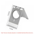 thumbnail image 4 of for MagSafe Portable Stand for  12Mini 12 Pro Max Aluminum Alloy Foldable Mobile Phone Stand Desktop Stand Phone  Stand, 4 of 6