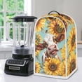 thumbnail image 4 of HELLHERO Cow and Sunflower Pattern Dust Cover Easy to Clean Dust Protector for Kitchen Use, 4 of 5