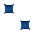 thumbnail image 2 of Funda de cojín de asiento Cateissary almohada con cremallera lavable agradable a la piel Azul oscuro 40x40cm 2Conjunto, 2 of 6
