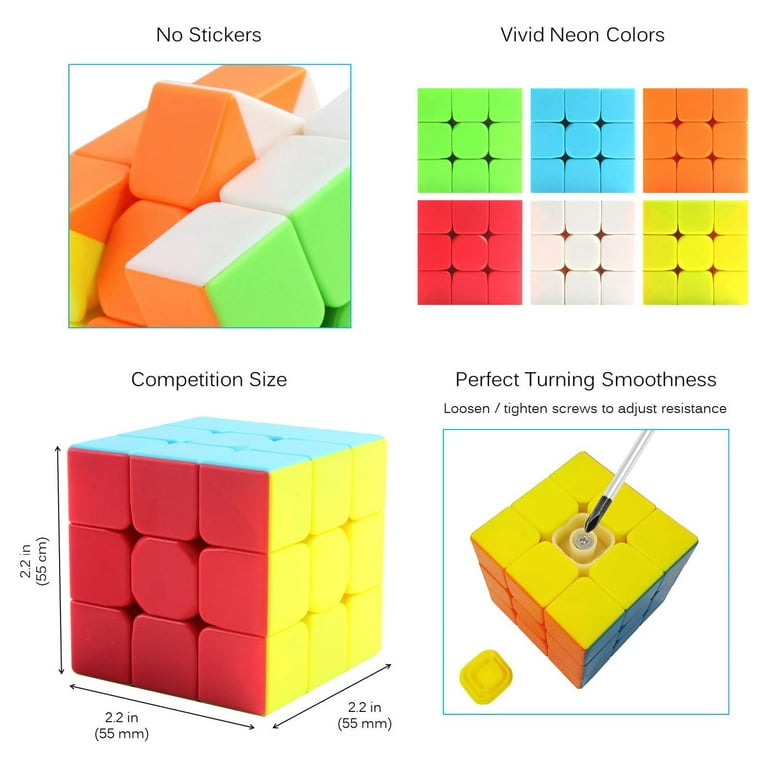 QiYi 3x3x3 cube - Warrior S - [] Puzzles solver magic twisty  rubik's cube