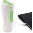 thumbnail image 3 of Jinsinto USB Rechargeable Portable Juicer Blender for Shakes and Smoothies Fruit Blender Onion Chopper Stainless Steel Chopper 340ml 55W (Green), 3 of 5