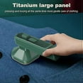 thumbnail image 5 of Titanium Metal Panel Steam Iron, Compact and Portable Steamer for Seamless Wrinkle Elimination, Integrated Water Tank for Safe and Easy Usage, 5 of 5