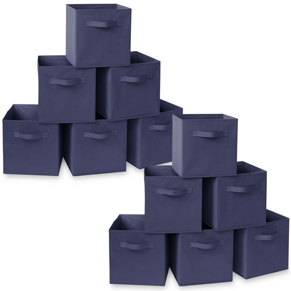 Navy Blue Storage Bins