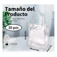 thumbnail image 2 of 30 Bolsa Regalo Con Asa Transparentes Boda Bautizo Recuerdos, 2 of 8