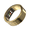Bionic Gold, variant on Ring PRO, Health Tracker for Sleep, Recovery, Activity, Women's Health - HR, HRV, RHR - No Mandatory Subscription - Available in 6 Colors - Smart Ring for Men/Women, Aster Black Size 13