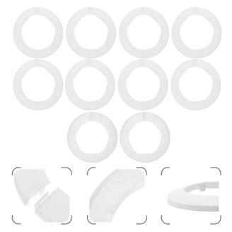 HVAC Metal Register Collar 4" X 10" (6" Deep) - For Ductwork & Vent Installation | Mobile Home Parts