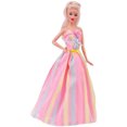 thumbnail image 4 of Vestido de muñeca vestido largo temperamento dulce vestido informal L288, 4 of 4