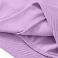 thumbnail image 4 of Cethrio Girls Outfit Sets Long Sleeve, 2 Piece Casual Fleece-Lined Girls' Clothing Sets Purple Size 9-10 T, 4 of 8