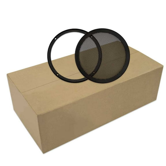 24 Goldwood Sound SG-M8 Heavy Duty Steel Mesh Snap On Woofer Grills for 8" Speakers