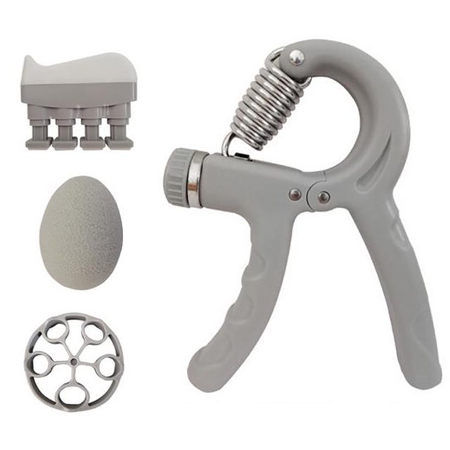 Bangcool 4PCS Hand Grip Strengthener Set Adjustable Hand Gripper Wrist Strengthener