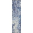 thumbnail image 2 of Addison Rugs Chantille Indoor/Outdoor Transitional Abstract Navy Washable Runner Rug, 2'3" x 7'6", 2 of 6