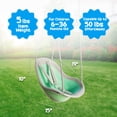 thumbnail image 3 of Sweeng Child Swing with Ease Z Adjust Harness Straps and Easy Hang Metal Hooks, 3 of 7