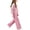 Pink, variant on BLVB Toddler Baby Girls 2 Pieces Outfits Lounge Set Knit Ruffle Long Sleeve Sweaters Long Pants Kids Cozy Sweater Sets 1-8 Years(White,1-2 Years)