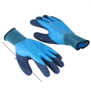 Gants Fdit, gants de jardinage, 2 paires de gants de protection de travail de jardin d'agriculture gants en Latex imperméables antidérapants