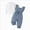 Blue_TC7, variant on WXFAZCVU Baby Girl Clothes Fall Outfits Soft Long Sleeve Top and Overall Pants Clothing Set Size 3-6 Months