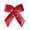Red, variant on LoomJoyz Navyblue Extra Large Plush Velvet Bows 15-Inch Christmas Bow Tree Topper for Christmas Tree Decoration Door Window Decor