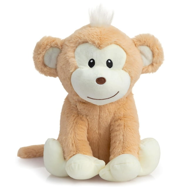 Mono de Peluche HollyHOME de 33 cm - Regalo de Cumpleaños para Niños