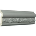 thumbnail image 2 of Ekena Millwork 3 1/8"H x 7/8"P x 94 1/2"L, (5 7/8" Repeat), Caputo Chair Rail (12-Pack), 2 of 6