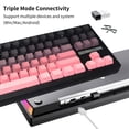 thumbnail image 4 of Teclado mecánico inalámbrico para juegos ZORNHER ZH870 Pink, 4 of 9