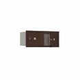 thumbnail image 2 of Salsbury Industries Recessed USPS Aluminum 2 Unit 4C Horizontal Parcel Locker, 2 of 4