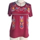thumbnail image 1 of Blusa bordada de cuello redondo, blusa bordada de cuello redondo, blusa informal bordada de cuello redondo, blusa bordada de cuello redondo, instalación sin esfuerzo, 1 of 2