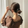 thumbnail image 4 of Soidarity Pinzas para el pelo para mujer, pinza para el pelo, diadema para nido de pájaro, adornos de cola de caballo expandibles, accesorios de Cuidado del cabello Negro, 4 of 6