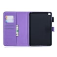 thumbnail image 5 of iPad Mini 4 Case, Allytech Emboss Butterfly PU Leather Cover Folio Flip Case Stand with Credit Card Slots & Strong Magnetic Clasp for iPad Mini 4 7.9 inch Display, Purple, 5 of 9