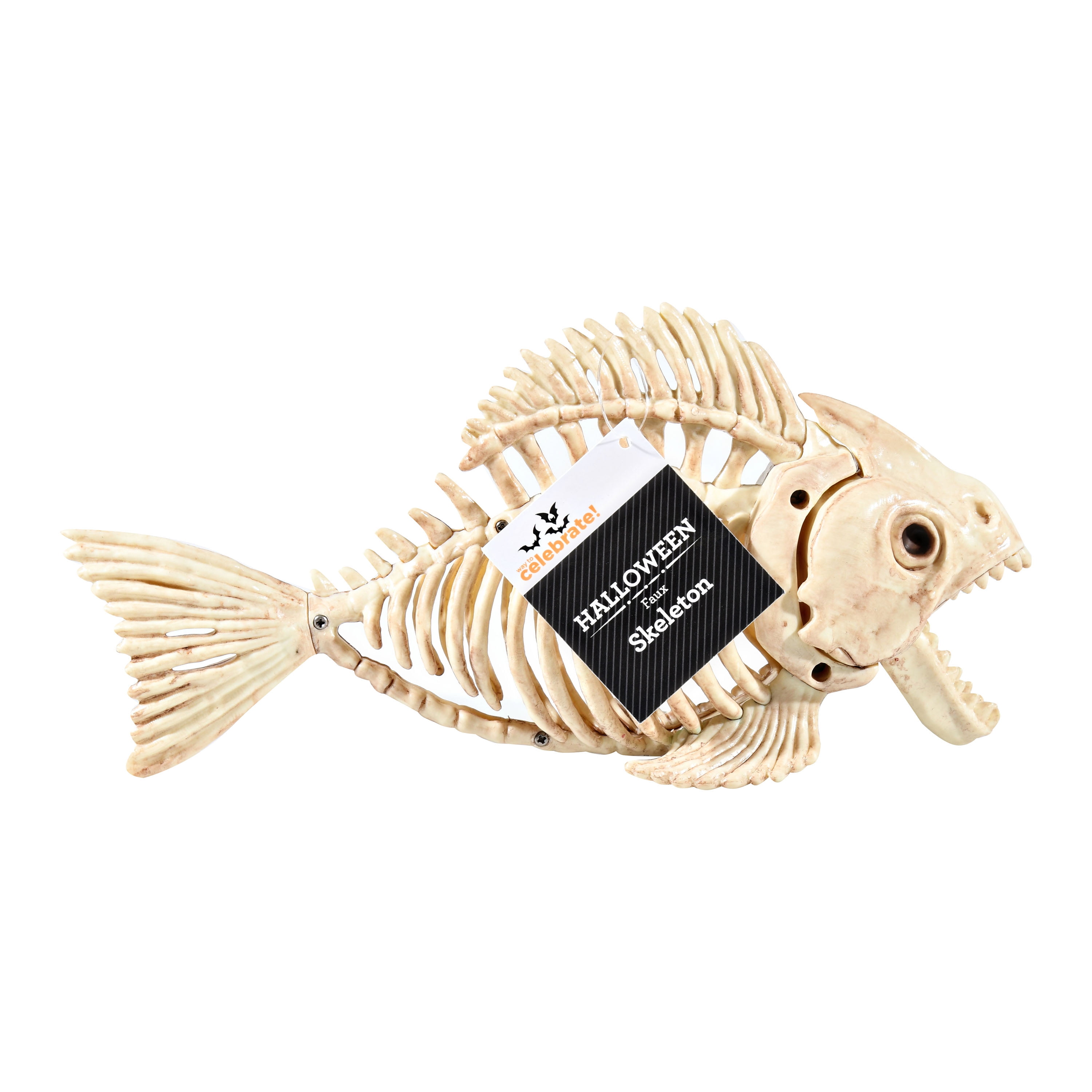 Plastic fish skeleton toy Clearance
