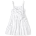 thumbnail image 3 of The Children's Place Girls Sleeveless Tiered Eyelet Bow Back Dress, Sizes XS-XXL, 3 of 4