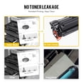 thumbnail image 5 of Toner Bank 4-Pack Compatible Toner for HP CF283X 83X Pro MFP M127fw M125nw M201dw M225dw M125a M127fn Printer 4 * Black, 5 of 9