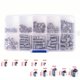 thumbnail image 2 of 1000Pcs Acero Inoxidable 304 Conjunto de Kit Surtido de Tornillos Prisioneros Tornillo Hexagonal M3 / / M5 / M6 / M8, 2 of 10