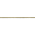 thumbnail image 3 of 14K Yellow Gold 1.4mm Solid Polished Cable Chain 24 Inch, 3 of 6