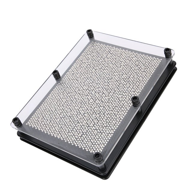 L Tablero De Metal Tridimensional Handprint Aguja Juguete Regalo Decoración Ornamento, Seguro De Usar, Fuerte Y Resistente
