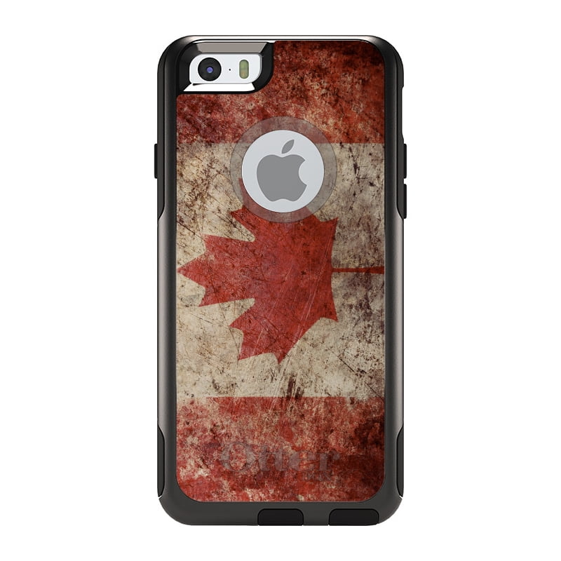 DistinctInk Custom Black OtterBox Commuter Series Case for Apple iPhone 6 Plus ...