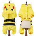 thumbnail image 1 of Pet Dog Clothes Soft Warm Fleece Dogs Jumpsuits Pet Clothing for Small Dogs Puppy Cats Hoodies Chihuahua Yorkshire Costume Coats ShopWise Round, 1 of 13