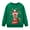Reindeer, variant on Toddler Sweatshirt Christmas Tree Sweater Crewneck Long Sleeve Boy Girls Cartoon Graphic Shirt Tops 8282-3T