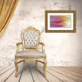thumbnail image 3 of Westum, Heidi 32x21 Gold Ornate Wood Framed with Double Matting Museum Art Print Titled - Watercolor Seascape, 3 of 4