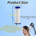thumbnail image 2 of 10Pcs Shower Head Filter Drivese, 2.75 Inch Ion Shower Dropse Head Filter PP Cotton Replacement Cartridge, Water Filter Core Cotton For Handheld Showerheads., 2 of 7
